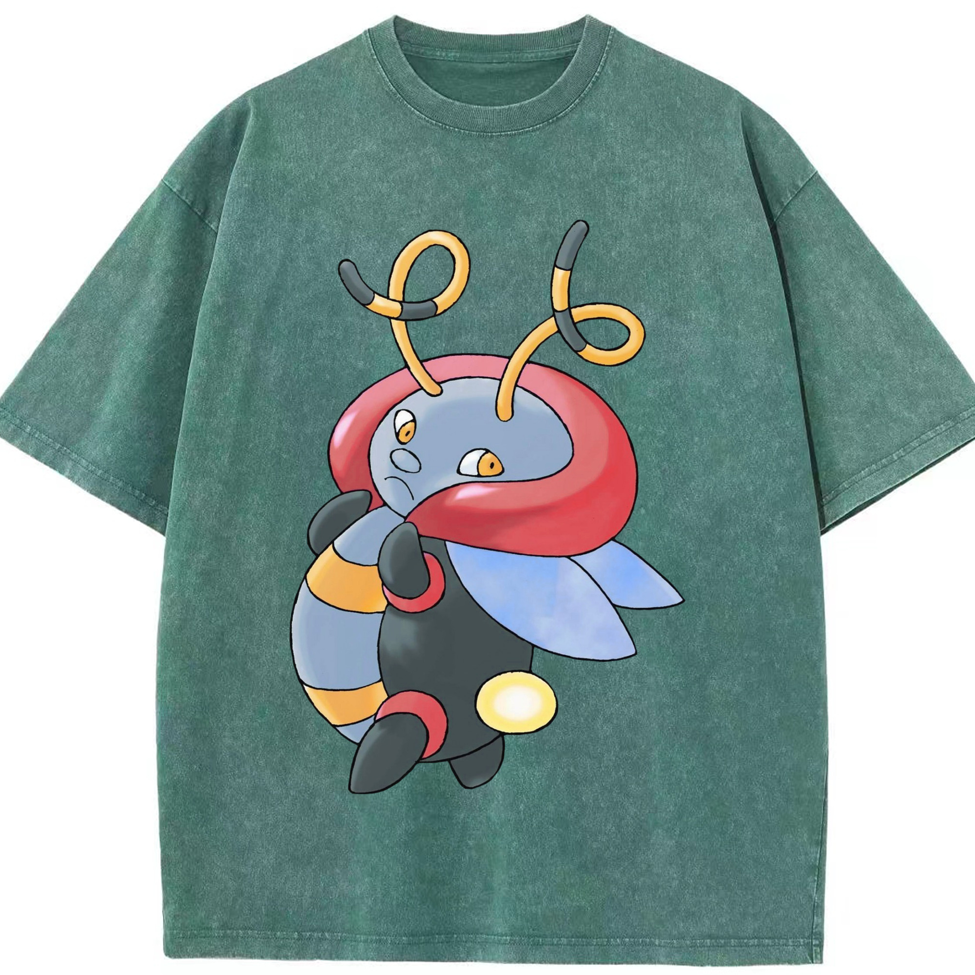 （画像用） ポケットモンスター Pokémon 綿100% ヴィンテージ風 半袖Tシャツ（フロントプリント）
